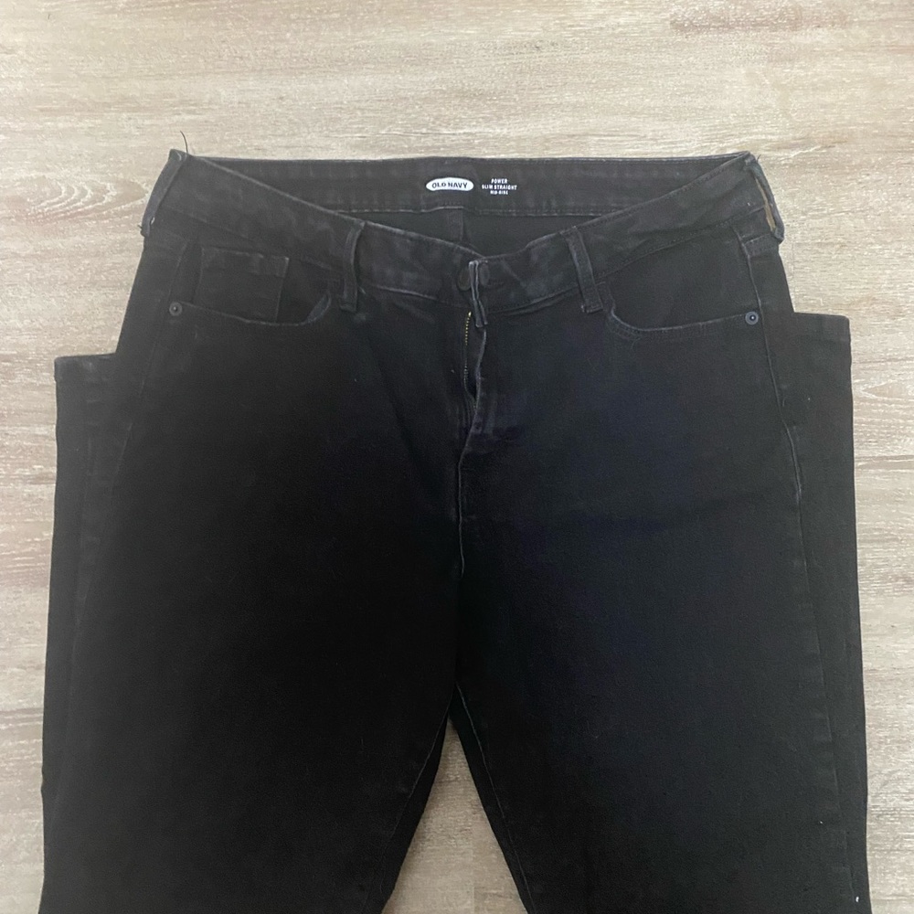 Old Navy Power slim straight size 14